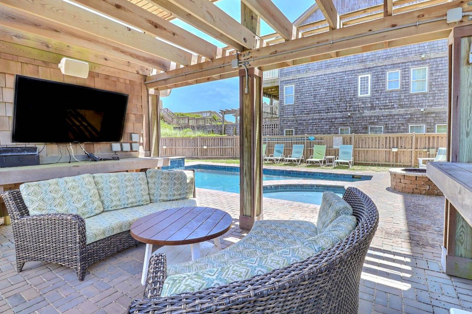 6007 Happy Sol Oceanfront Heatable Pool Nags Head Exterior foto